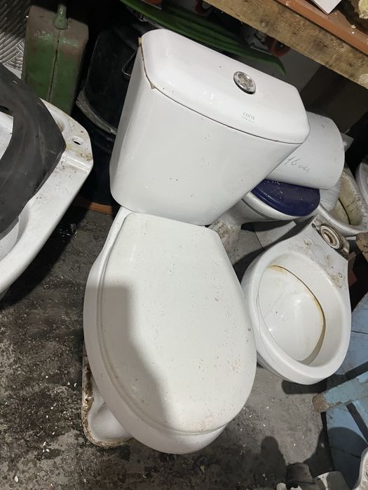 Унитаз строительный