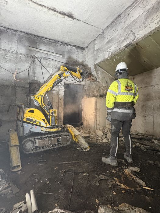 Tăiere diamantată demolări decopertări