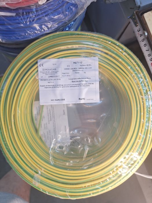 Conductor electric fy 2.5 si1.5