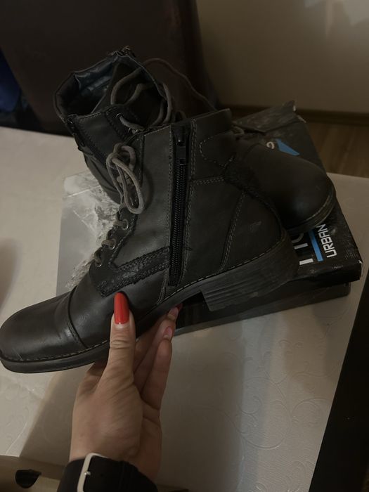 Ghete piele barbati 40