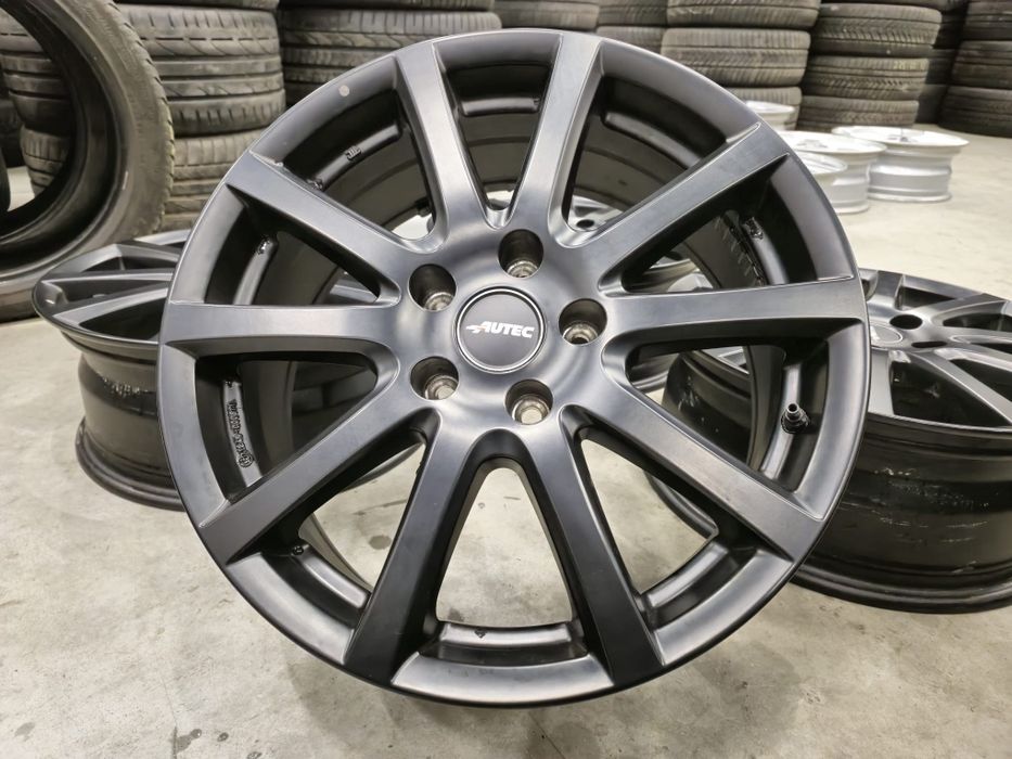 Jante Autec Black 5x112 R17 Vw Passat Golf 5 6 7 8 Skoda Seat Audi