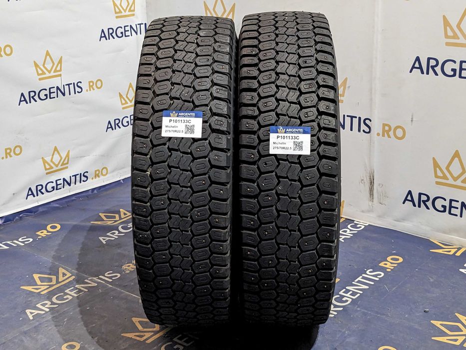 Pereche 2 anvelope 275/70R22.5 Michelin (cod P101133C)