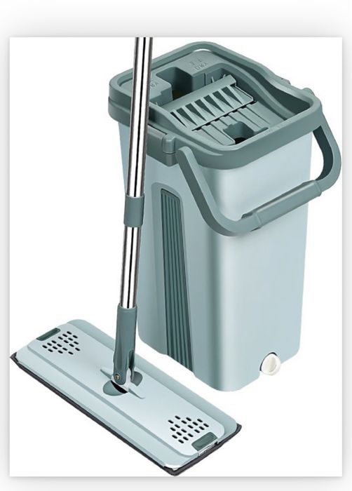 Швабра с отжимом и ведром