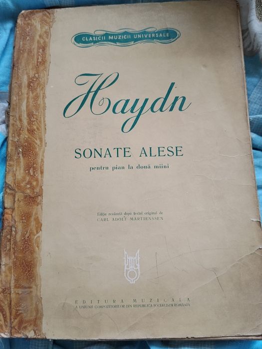 Partitura pentru pian- HAYDN.