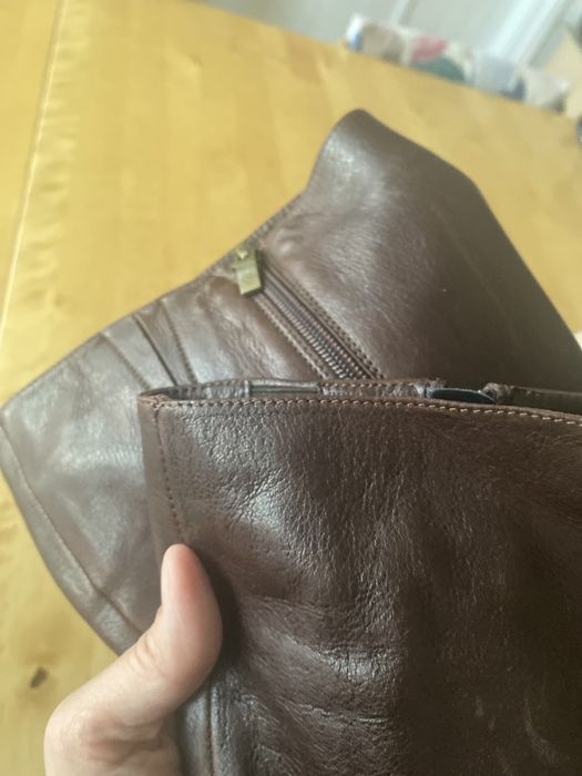 Кожени ботуши, #37, кафяви