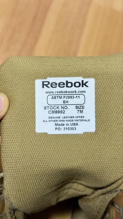 Bocanci militari Reebok Fusion Max Coyote Brown