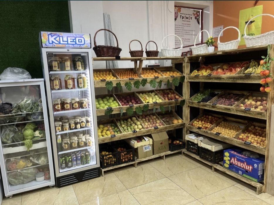 Овощные полки. Стеллажи. Недорого