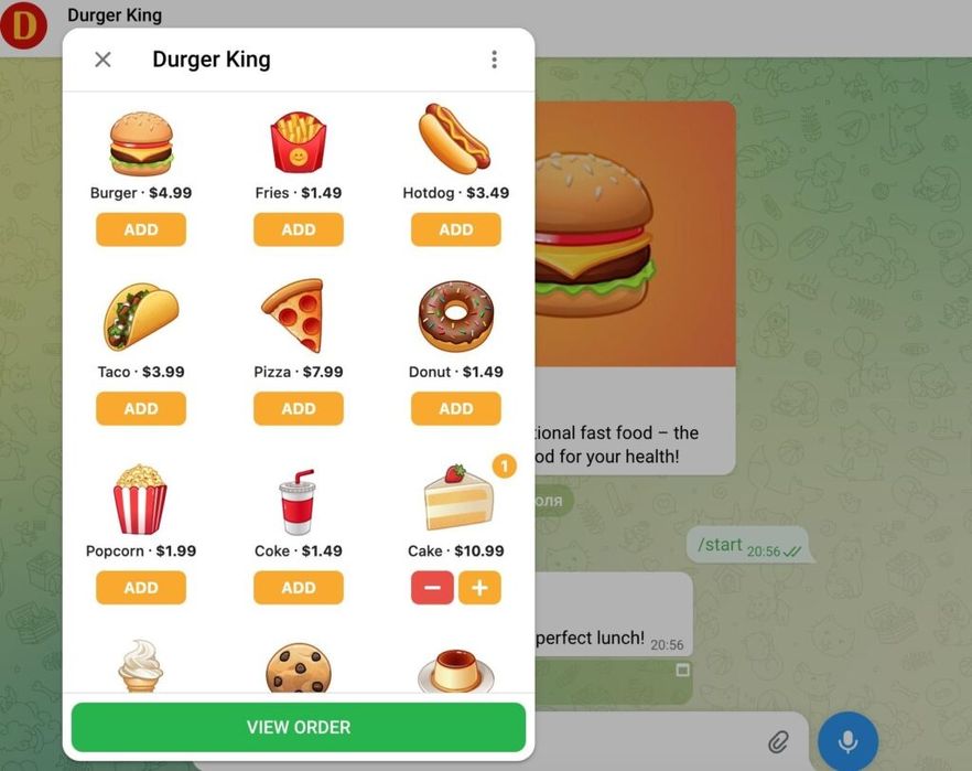 Telegram Bot [online magazin] / Телеграм бот