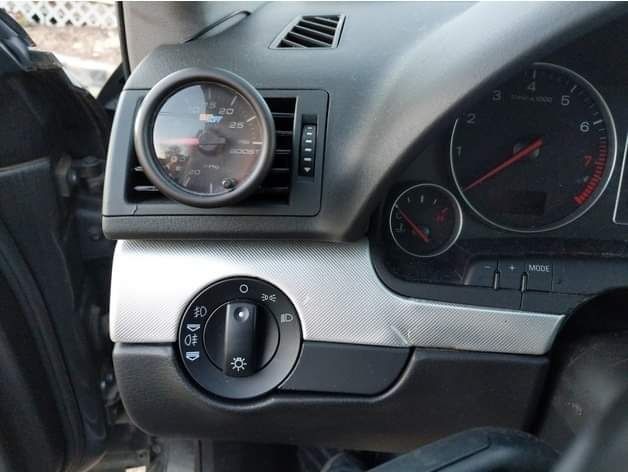 Audi A3 A4 8L 8P B5 B6 стойка за уред boostmeter буустметър духалка