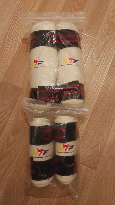 Защитные щитки для рук и ног для единоборств