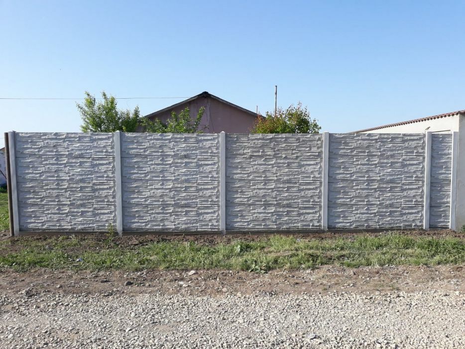 Gard din sipca metalica, fier forjat, tabla, BCA, plasă, jaluzele