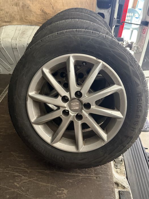 Оригинални джанти Seat 15 цола 5x100 с летни гуми