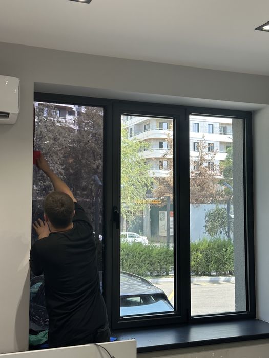 Профессиональная матовая оклейка  Тонировка для Окон