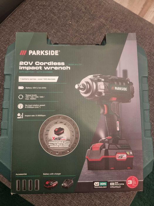 Pistol impact parckside