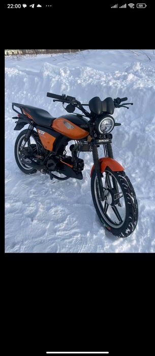 Мопед альфа на ходу