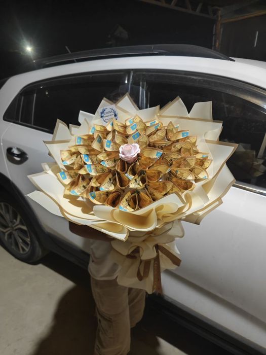 Денежный букет ақша букет