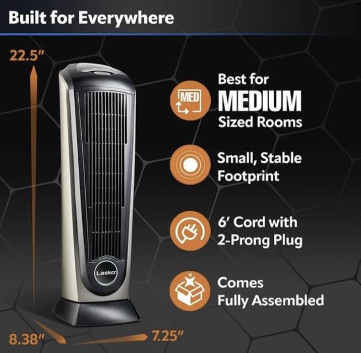 Ceramic Element Обогреватель из США переносной