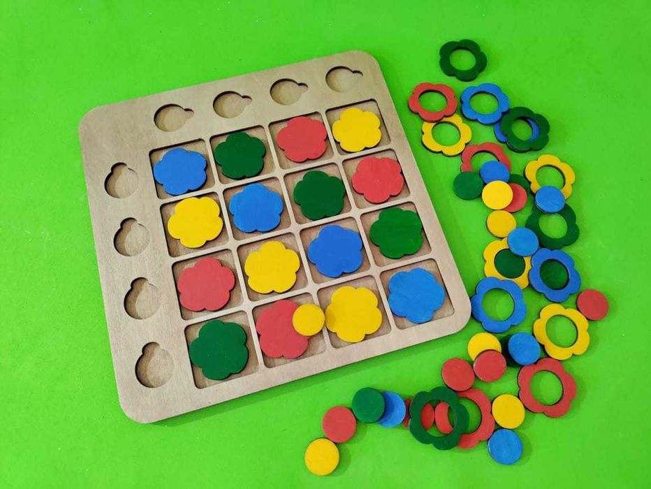 Планшет для развития логики "Пуговицы"