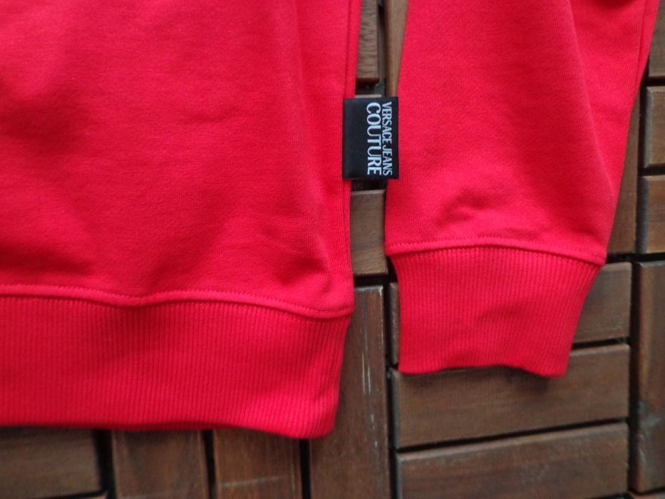 Мъжка блуза с дълъг ръкав Versace Jeans Couture Red / Black размер XL