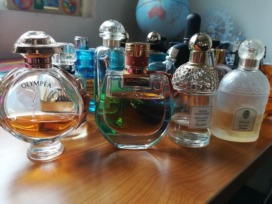 Отливки на парфюми от лична колекция