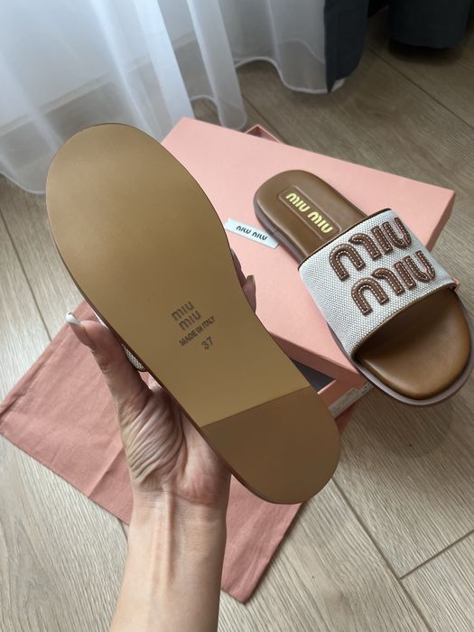 Дамски чехли Miu Miu