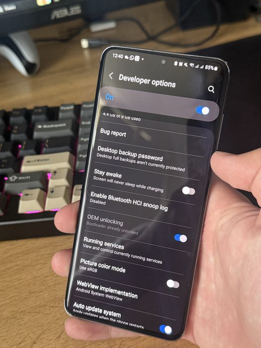 Samsung S20 8/128gb Кастомный