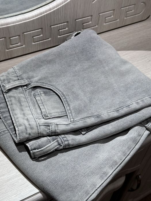 Брючки серые джинс для девушек slfe mex28