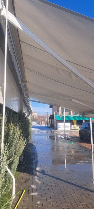 Copertina retractabila manuala 7x4 m -3 bucăți