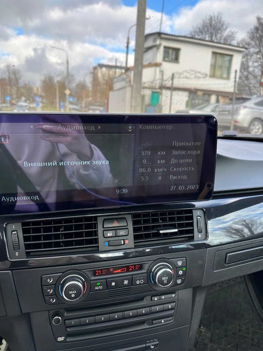 Navigatie BMW Seria 3 E90 E91 E92 Ecran 12.3 inch QLED Bluray Full HD