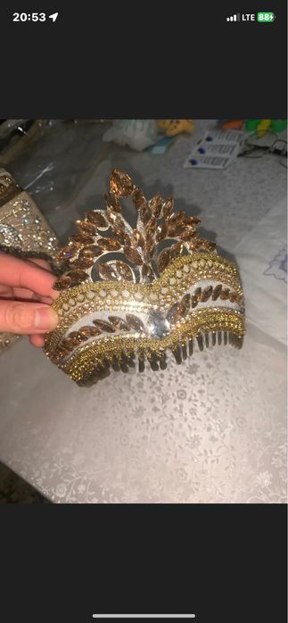 Тиллакош для национальной одежды, очень нежный, для сарпы самое то!