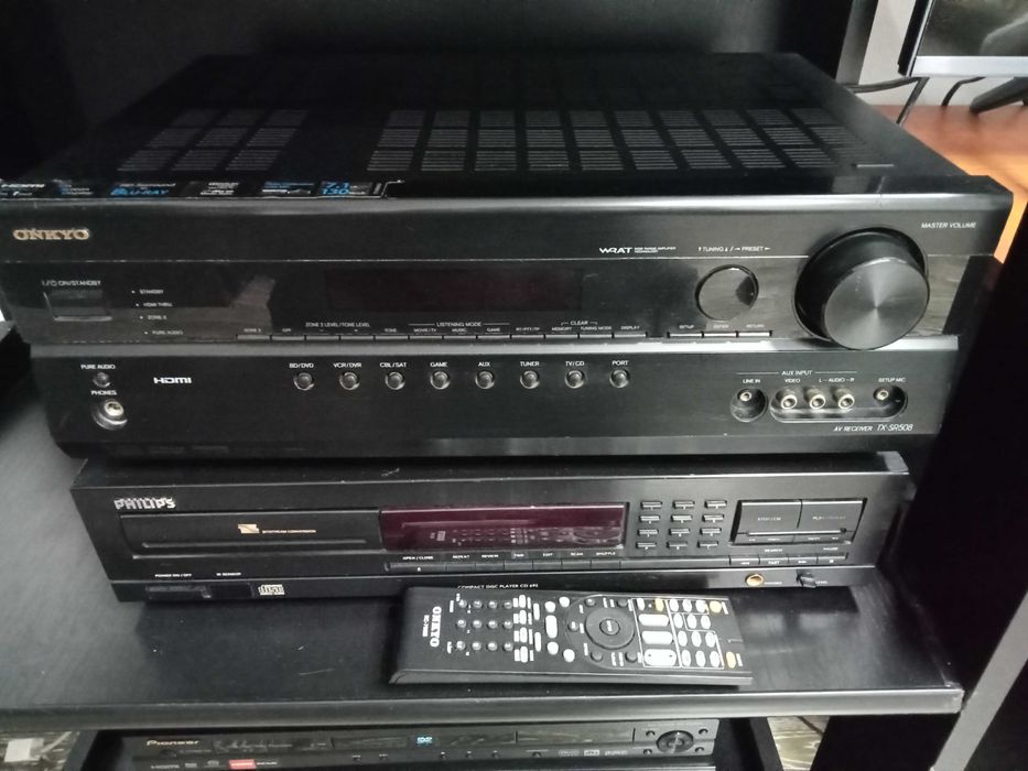 Onkyo TX-SR 508 Fiabilizat (Radiatoare HDMI) Telecomanda