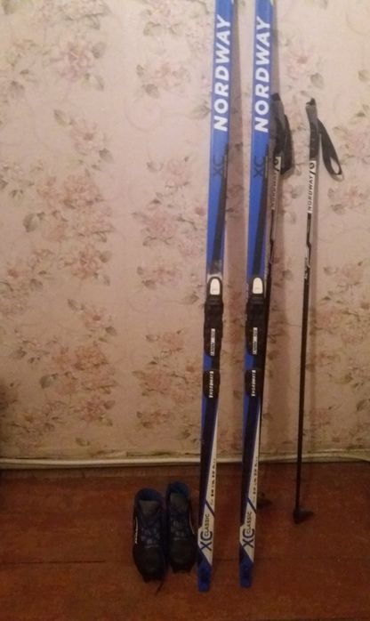 Лыжи в хорошем состоянии