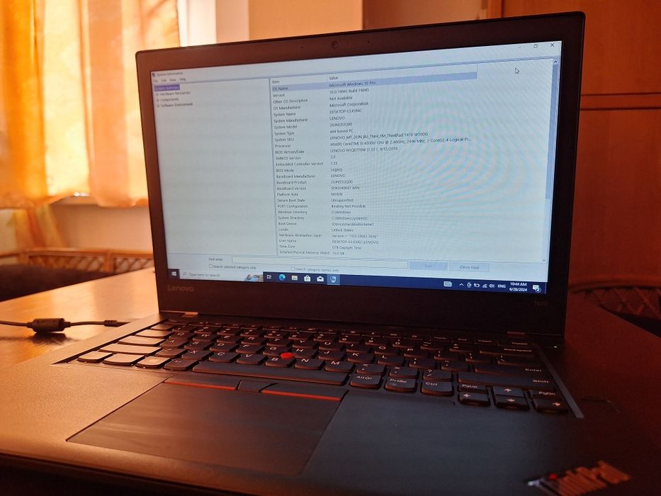 Lenovo Thinkpad t470, i5, 16GB ddr4, ssd256, impecabil