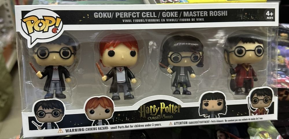 Funko Pop комплект 4 броя фигурки Хари Потър Harry Potter