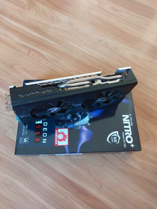 Видео карти SAPPHIRE RADEON RX 580 Nitro+ 4 GB