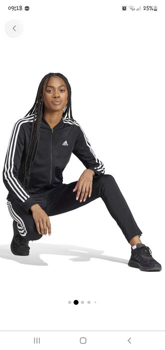 Trening Adidas dama negru, nou S (M)