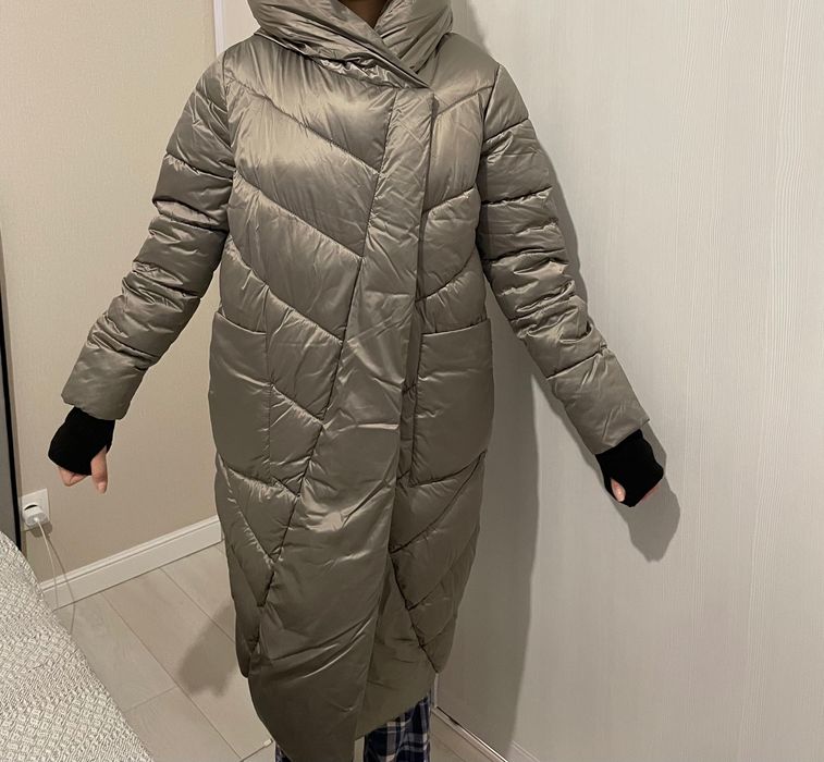 Зимняя длинная куртка