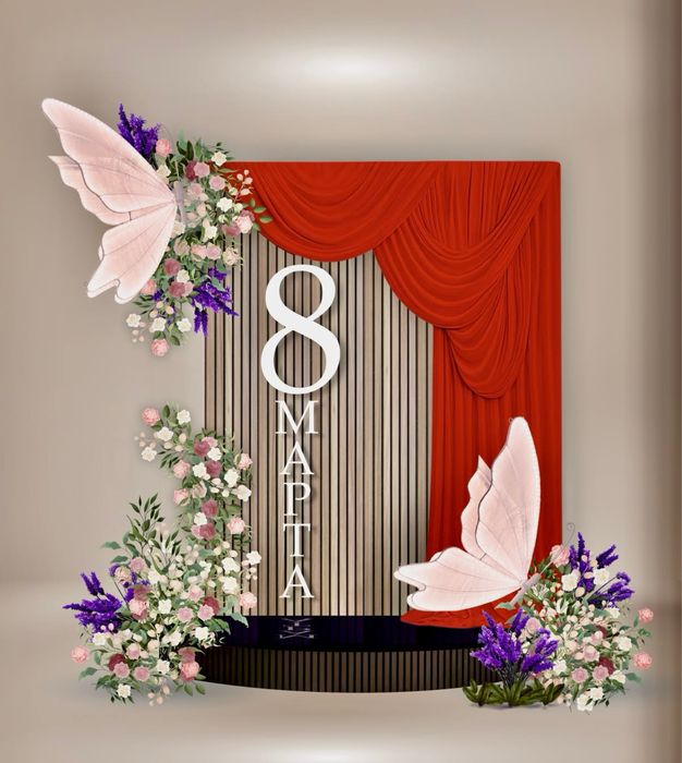 Фотозона на 8 марта