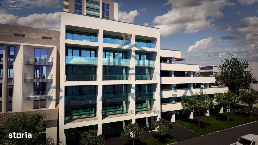 Apartament 2 camere, 50.10mp utili + 17.33mp terasa