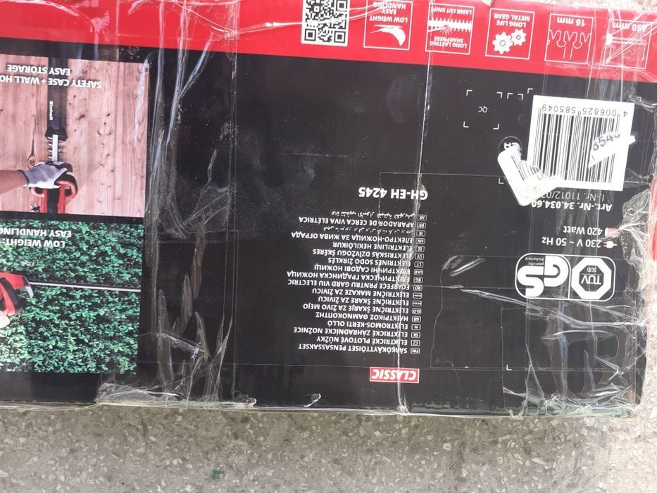 Foarfeca Electrică -Trimer Pentru Gard Viu Einhell GH-EH 4245 Nou