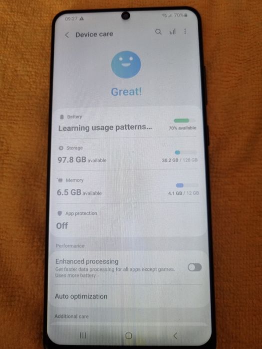 Samsung s 20 ultra 5g(pt. piese).