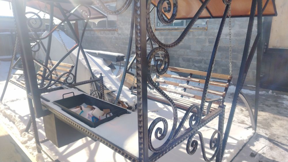 продам мангал и качелу