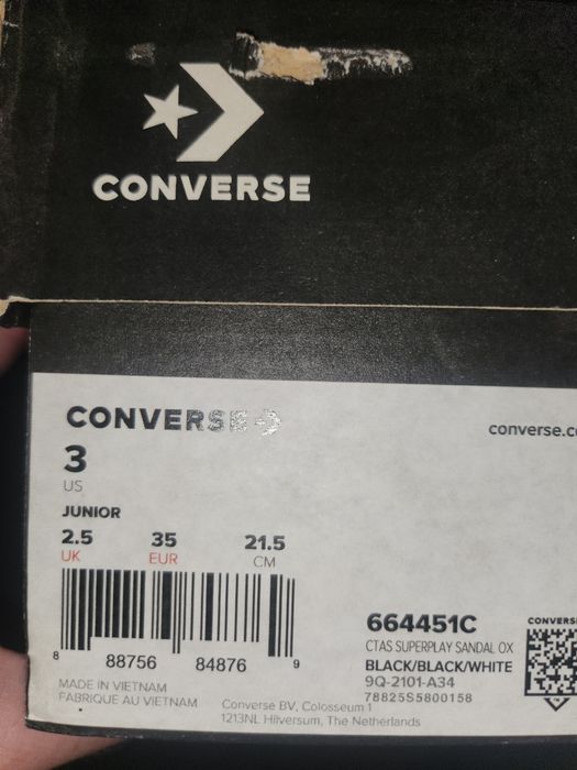 Детски сандали Converse 35н