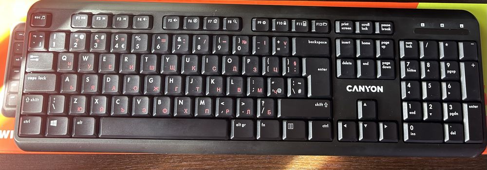 Безжична клавиатура Canyon W20