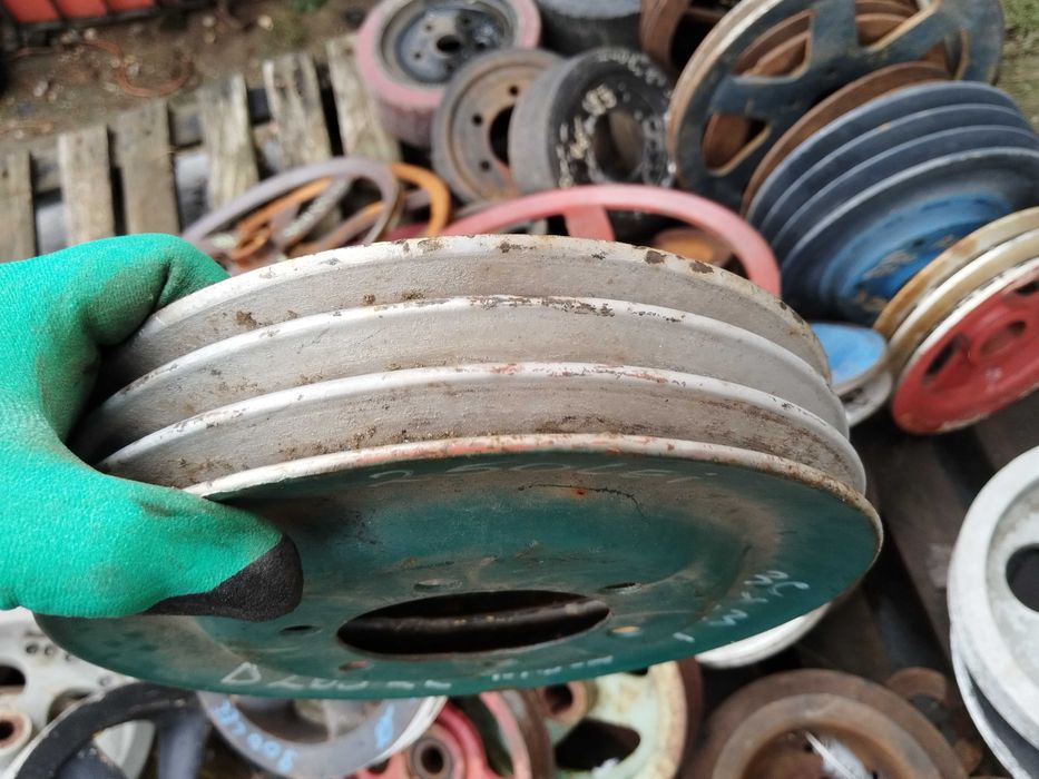 Fulie 265 mm cu 3 canale