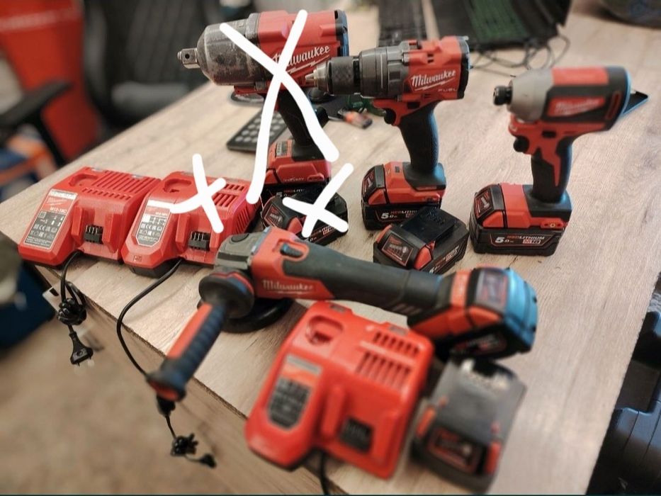 Milwaukee комплект инструмент