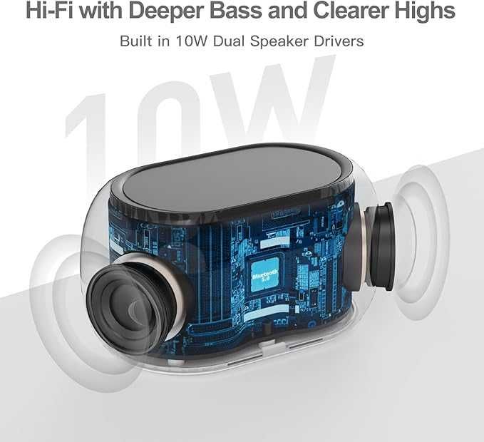 Radio cu ceas cu alarmă ANJANK