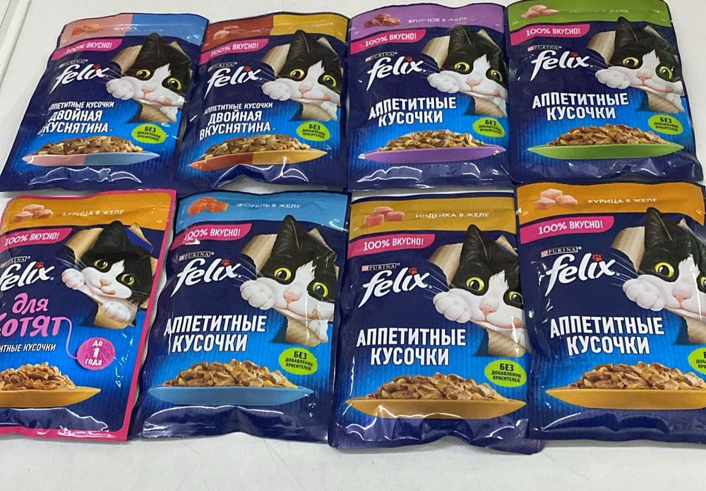 Феликс корм для кошек.