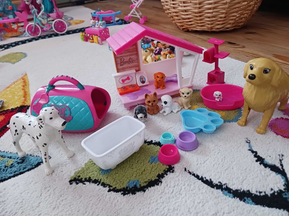 Кукли Enchantimals, Petshops и комплект кучета