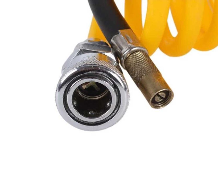 Метален двуцилиндров компресор за гуми , 12V, 150PSI, 10bar